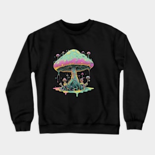 Space Magical Mushroom Crewneck Sweatshirt